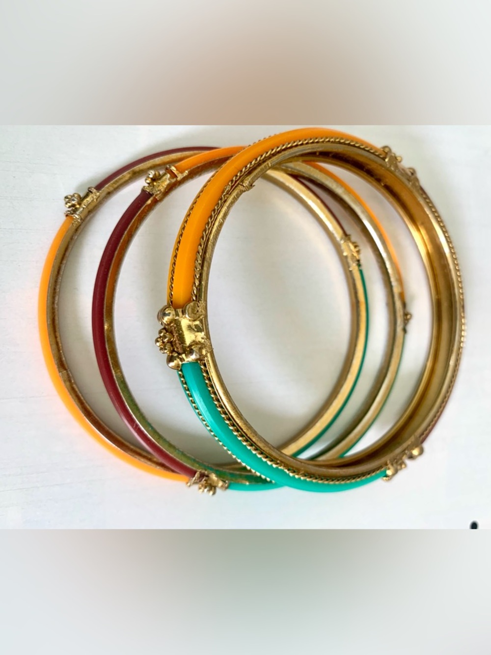 SET OF THREE BANGLES BRACELETS LARGE